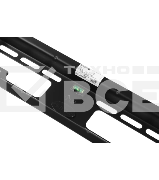 Кронштейн для телевизора Kromax FLAT-1 черный, 32'-90' макс. 65 кг, настенный, фиксированный