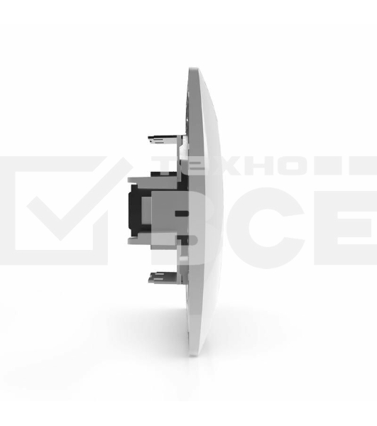 Розетка TV TOKOV ELECTRIC СП AVA в сборе белый