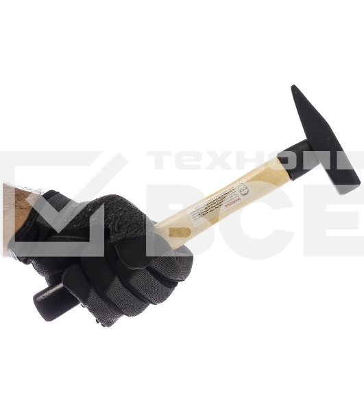 Молоток слесарный Matrix 300 г, квадратный боек, деревянная рукоятка