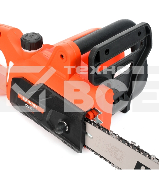 Пила цепная электрическая Patriot СS 196 1800Вт, 16'/40 см цепь 3/8' 1.3мм 57зв