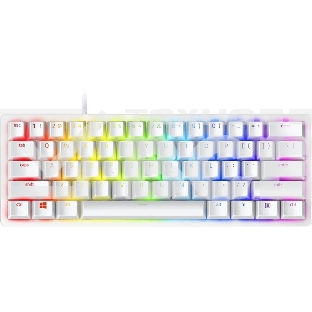 Клавиатура Razer Huntsman Mini проводная, USB, белый
