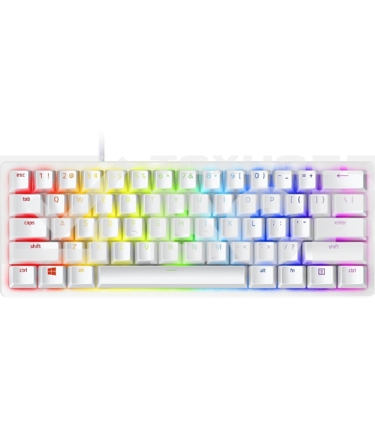 Клавиатура Razer Huntsman Mini проводная, USB, белый