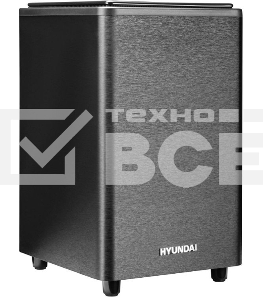 Микросистема Hyundai H-HA650 черный 150Вт FM USB BT SD/MMC/MS