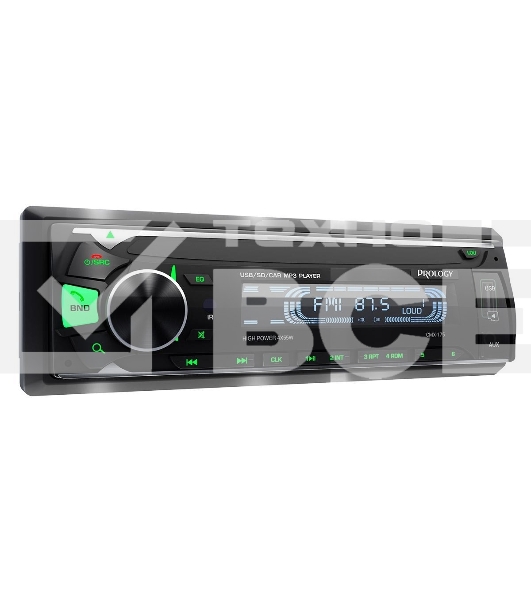 Автомагнитола Prology CMX-175, 1 DIN, Bluetooth, USB Type-A, AUX, пульт ДУ