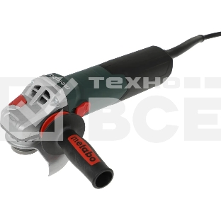 Шлифмашина угловая Metabo WEV 15-125 Quick 600468000 1550вт, 125 мм, 3.5Нм, 11000 об/мин, вес 2.5 кг