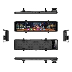 Видеорегистратор TrendVision MR-1100, 3840x2160, 11', с камерой заднего вида, GPS/ГЛОНАСС, Wi-Fi, G-сенсор, фото4