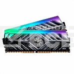 Оперативная память XPG Spectrix D41 RGB, DDR4, 32GB (2x16GB), 3200MHz, CL16, UDIMM, с радиатором, RGB, серый, фото4