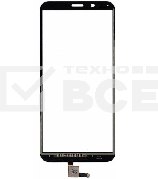 Сенсорное стекло (тачскрин) для Huawei Honor 7C pro, белое