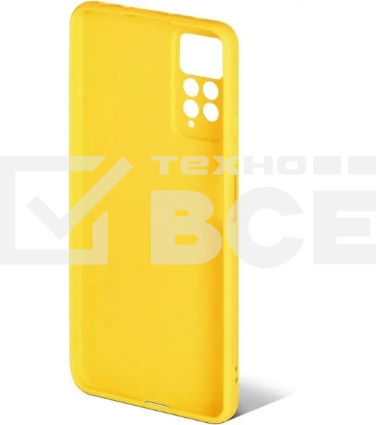 Чехол (клип-кейс) DF xiCase-62 для Xiaomi Redmi Note 11 Pro/11 Pro 5G желтый