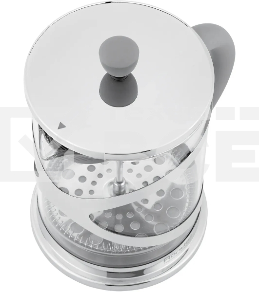 Френч-пресс Rondell Crystal Grey RDS-1669 (ST) стальной