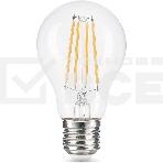 Лампа светодиодная Gauss Filament 102902112 12Вт цок.:E27 груша 185B св.свеч.бел.теп. грушевидная (упак.:10шт), фото2