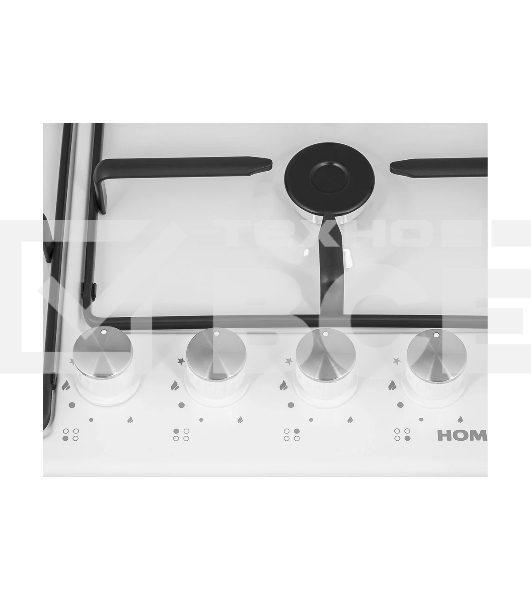 Газовая варочная панель HOMSair HGE643WH