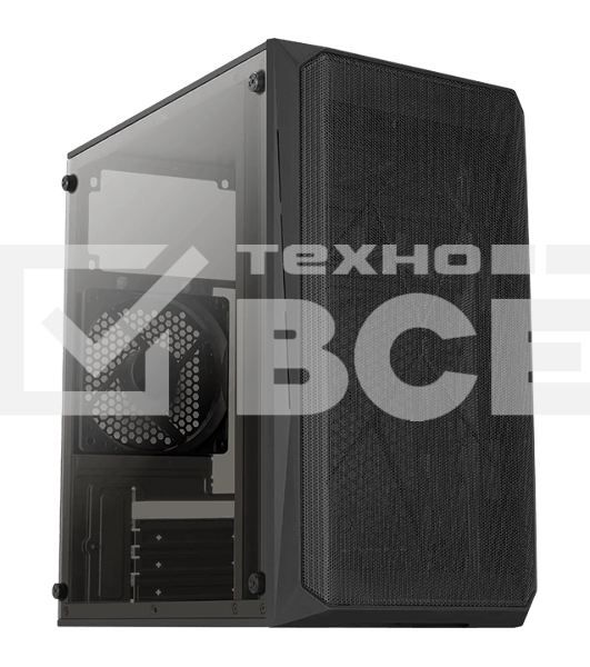 Компьютерный корпус Aerocool / Formula CS-107 черный без БП mATX 1x120mm 1xUSB2.0 1xUSB3.0 audio