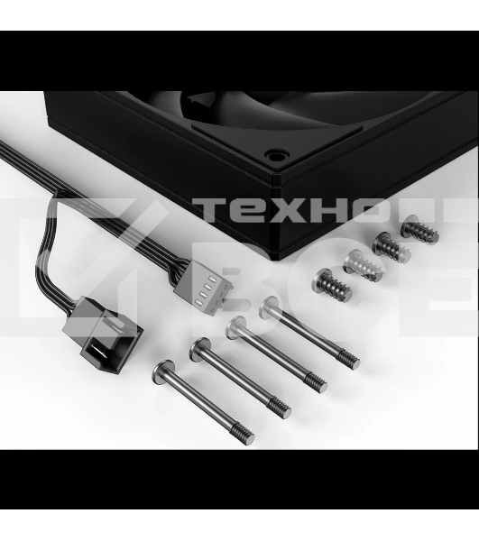 Вентилятор для корпуса ID-COOLING AF-1230-K черный, 120 мм, 2000 об/мин, 31.1 дБ, 4 pin