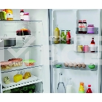 Холодильник Hotpoint HT5200MX (R) нержавеющая сталь двухкамерный 247/78л морозилка снизу, No Frost, фото5