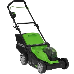 Газонокосилка аккумуляторная GreenWorks G24X2LM41k8, 24 В, 0 Ач