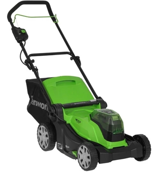 Газонокосилка аккумуляторная GreenWorks G24X2LM41k8, 24 В, 0 Ач