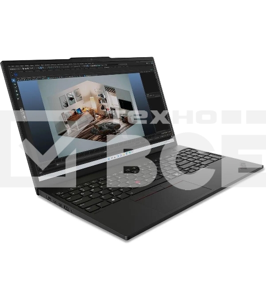 Ноутбук Lenovo ThinkPad P16s G3 черный Core Ultra 7 155H 32Gb SSD1Tb NVIDIA RTX 500 4Gb 16