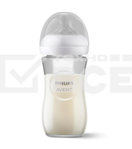 Бутылочка для кормления Philips Avent NATURAL Response 250 мл, 1 шт, стекло