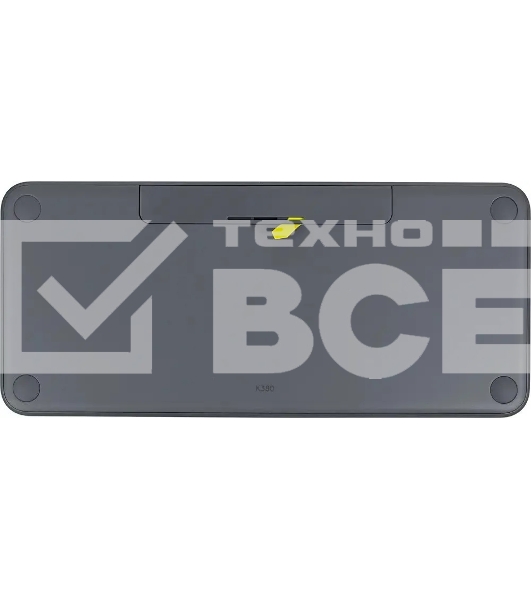 Клавиатура Logitech K380 беспроводная, Bluetooth, темно-серый