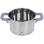 Кастрюля Lara LR02-254 Лаванда 5 л, 22 см, с крышкой, нержавеющая сталь, фото3