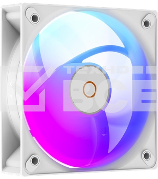 Кулер для процессора Ocypus Gaммa A40 WH ARGB Digital, 100мм ARGB FAN, Top Display Panel, 4 HEAT PIPES, 4-PIN PWM, 600-2400 RPM, 29.5DBA, HYDRO BEARING, LGA115X/1200/1700/18XX, AM4/AM5