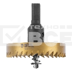 Коронка по металлу Denzel HSS, 63 мм, нитридтитановое покрытие, фото5