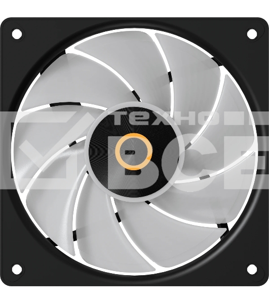 Вентилятор для корпуса Ocypus Gaммa F12 Elite BK ARGB 3 IN 1, 120x120x25мм, 4-PIN PWM, 600-1800 RPM, 26 DBA MAX, HYDRO BEARING