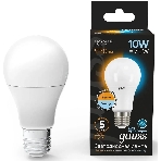 Лампа светодиодная LED Gauss A60 E27 10Вт 2700К/4100К CTC, фото 1