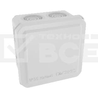 Коробка ответвительная DKC с 8+2 кабельными вводами д.20/20мм, IP55,70х70х40мм