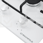 Газовая варочная панель Maunfeld EGHE.32.3EW/G, 2 конфорки, эмалированная сталь, белый, фото4