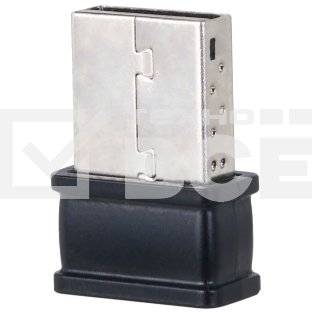 Сетевой USB-адаптер Dahua DH-NC300/Wi-Fi 2.4 ГГц 802.11AX 300M/MU-MIMO/USB 2.0/Plug & Play/черный (DH-NC300)