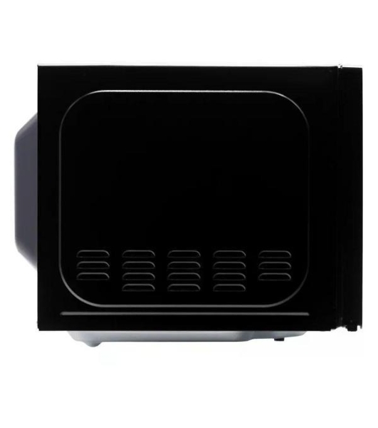 Микроволновая печь HOME HMM207BB черный, 20 л, 700 Вт, переключатели - поворотный механизм