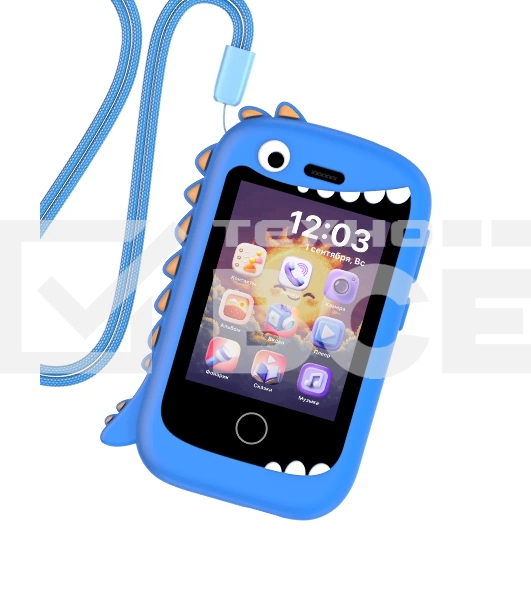 Детский смартфон Elari GamePhone 32Mb, 4Gb, черный/синий