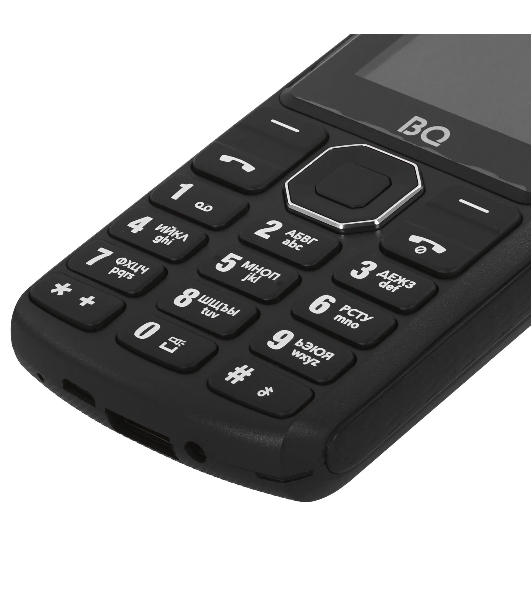 Мобильный телефон BQ 2452 Energy черный