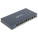 Коммутатор Hikvision DS-3E0310P-E/M, 8×100 Мбит/с PoE+ + 1×1 Гбит/с RJ45 + 1×1 Гбит/с Combo, неуправляемый, фото2