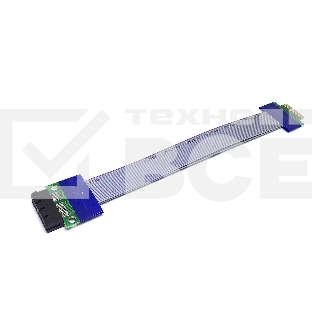 Переходник кабель удлинитель PCI-E x1 Female to PCI-E x1 Male, Espada EPCIEM-PCIEF18r