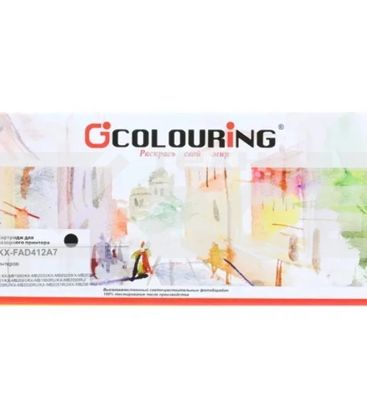 Картридж Colouring CG-KX-FAD412A7 черный (6000 стр.) для Panasonic KX-MB1900/KX-MB2000/KX-MB2020/KX-MB2030/KX-MB2051/KX-MB2061/KX-MB1900RU/KX-MB2000RU/KX-MB2020RU/KX-MB2030RU/KX-MB2051RU/KX-MB2061RU