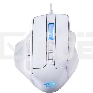 Мышь проводная REDRAGON Bullseye белый, 12400 dpi, USB, кнопки - 8