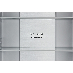 Холодильник Nordfrost RFC 390D NFGB черное матовое стекло двухкамерный 240/95л морозилка снизу, фото6