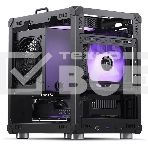 Корпус JONSBO Computer Case C6Handle black hang-in version черный, Mini-Tower, материнская плата mATX, без БП, прозрачная боковая панель, фото2