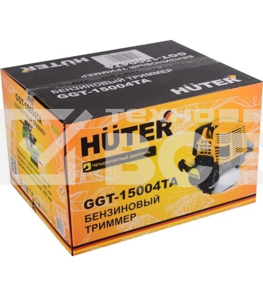 Триммер бензиновый Huter GGT-15004ТA 1500Вт неразбор.штан. реж.эл.:леска/нож (в компл.:Защитные очки)