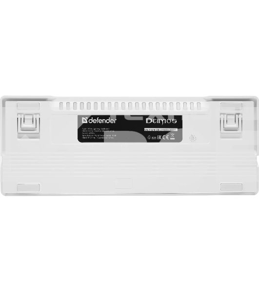 Клавиатура Defender Deimos GK-303  проводная, USB, белый