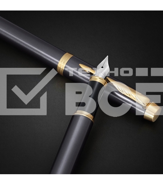 Ручка перьевая Parker IM Premium Grey Core GT (2213776) M черн. черн. подар.кор.