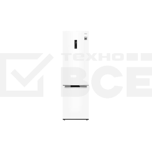 Холодильник LG GC-B509MQWM белый двухкамерный 277/107л морозилка снизу