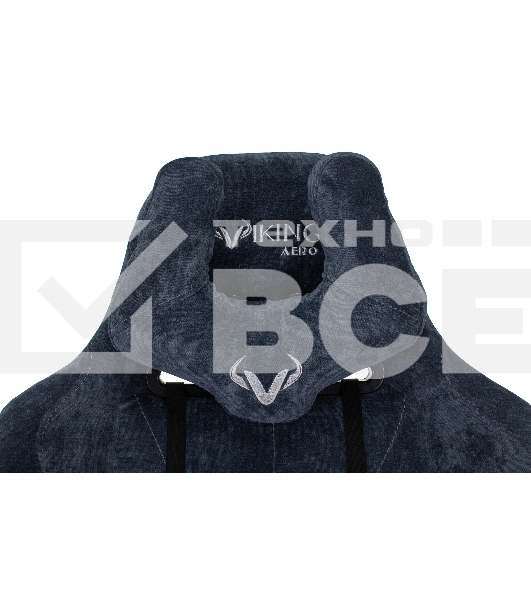 Кресло игровое Бюрократ VIKING KNIGHT LT27 FABRIC синий крестовина металл/пластик