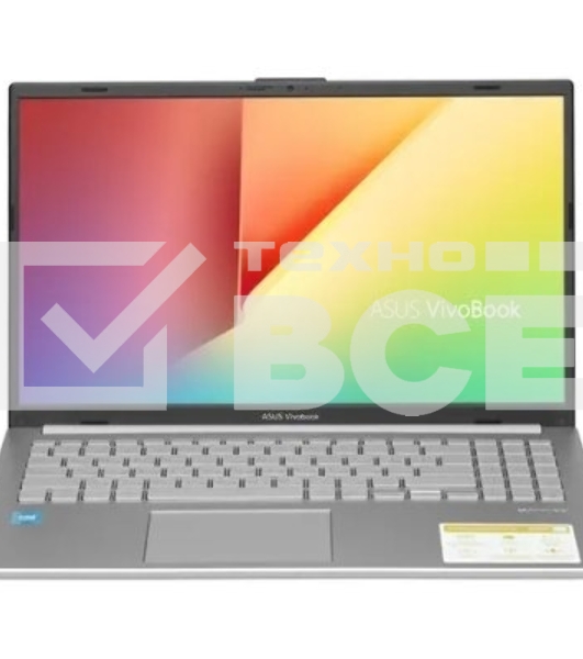 Ноутбук 15.6' IPS FHD ASUS E1504GA-BQ859 серебристый (Processor N100/8Gb/256Gb UFS/VGA int/noOS)