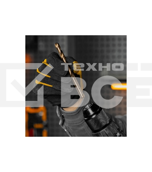 Сверло по металлу Denzel 9 мм, HSS Co-8%