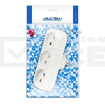Плоский разветвитель Smartbuy (SBE-10-A02-3) 3 гнезда без заземления плоский 10А 250B, фото3