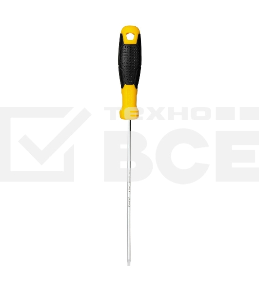 Отвертка шлицевая Deli DL6331501 3х150мм Материал: CR-V. Двухкомпонентная ручка. Хромированная